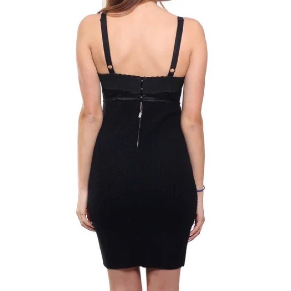 Dolce & Gabana Lace Wool Corset Knit Dress - Picture 3 of 15